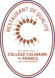 Certification qualité College Culinaire de France Restaurant le Victoria